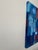 Original painting on canvas by Dominican artist Norberto Uribe of La Romana, Dominican Republic. Incredible blue tones. A...
