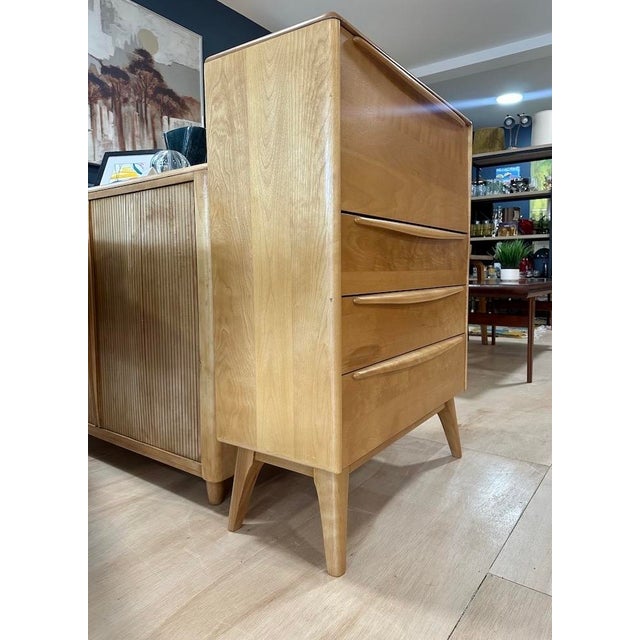 Heywood-Wakefield Heywood Wakefield Model M389w Desk / Chest For Sale - Image 4 of 18