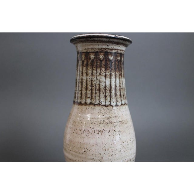 Mid-Century Modern French Ceramic Vase by Jacques Pouchain, 1960s For Sale - Image 12 of 17