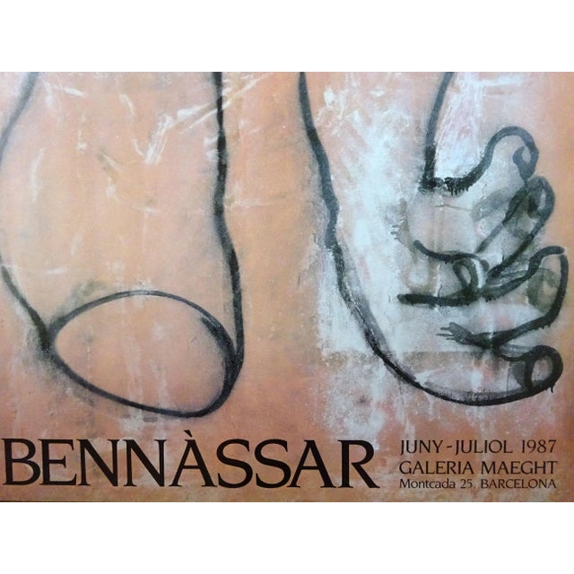 Poster by Joan Benassar for Maeght, 1987 For Sale - Image 6 of 6