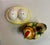 Ceramic Mid-Century Ceramic French Hen and Egg Salt and Pepper Shaker Curation- Set of 3 For Sale - Image 7 of 10