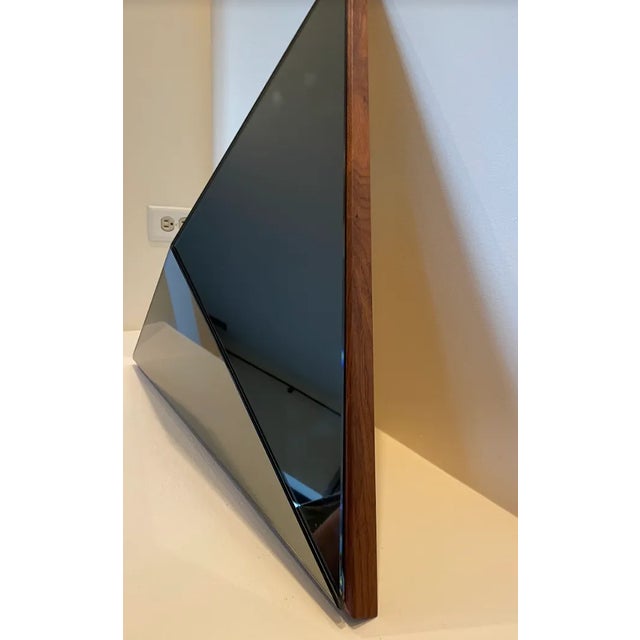 Contemporary Volume Gray Mirror Convex by Robert Sukrachand For Sale - Image 3 of 7