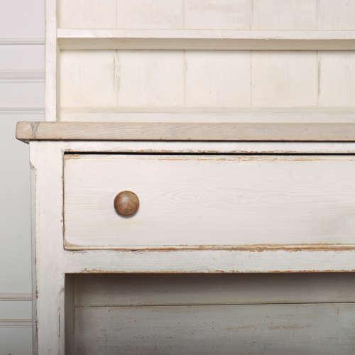 English Painted Country House Dresser For Sale - Image 5 of 14