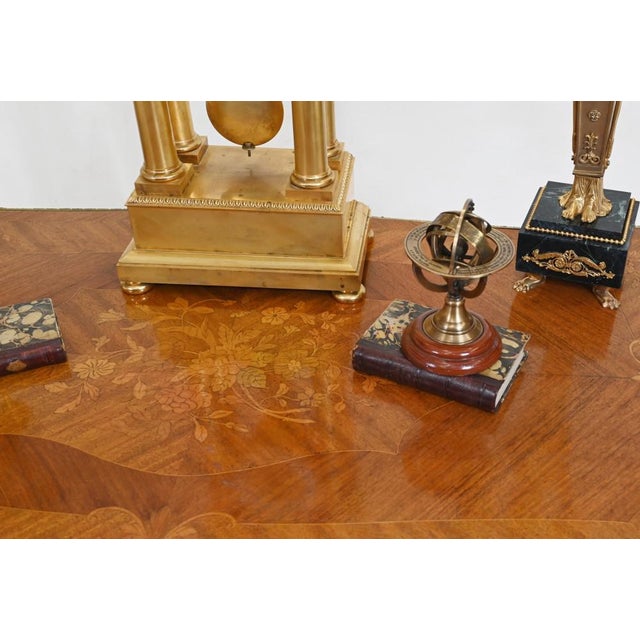 Vintage French Wooden Desk For Sale - Image 3 of 11