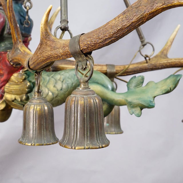 Antique Lusterweibchen of a Patrician Lady, Germany 1900 For Sale - Image 9 of 13
