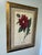 Traditional Vintage Framed Botanical Dahlia Needlepoint- Decorative Arts Inc. For Sale - Image 3 of 9