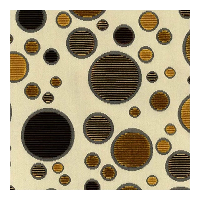 Sample - Schumacher Cabochon Fabric in Beethoven For Sale