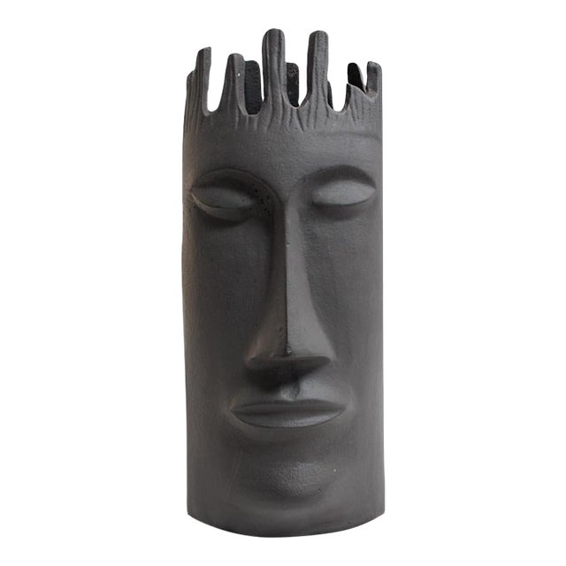 Face Vase Two Sided For Sale