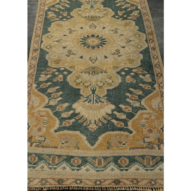 Turkish Mini Rug Oriental Hand Knotted Vintage Rug 1'7" x 3'3" #21251 Explore a curated collection of hallway runners,...