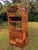 Vintage Rattan Chinoiserie Pagoda Etagere For Sale - Image 11 of 11