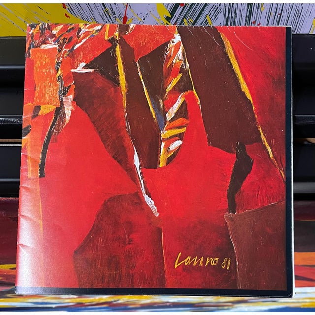 Roberto Lauro, 1960's Large Colorful Abstract Expressionist Swiss Oil Painting Robert Lauro, 1967 For Sale - Image 12 of 12