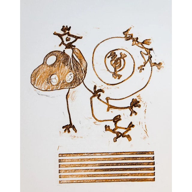 1970s 1970s Modern Max Ernst Original Limited Edition Lithograph For Sale - Image 5 of 6
