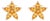 Dainty Citrine Flower Stud Earrings, Floral Gemstone Earrings, Jewelry Gift for Her - A Pair For Sale