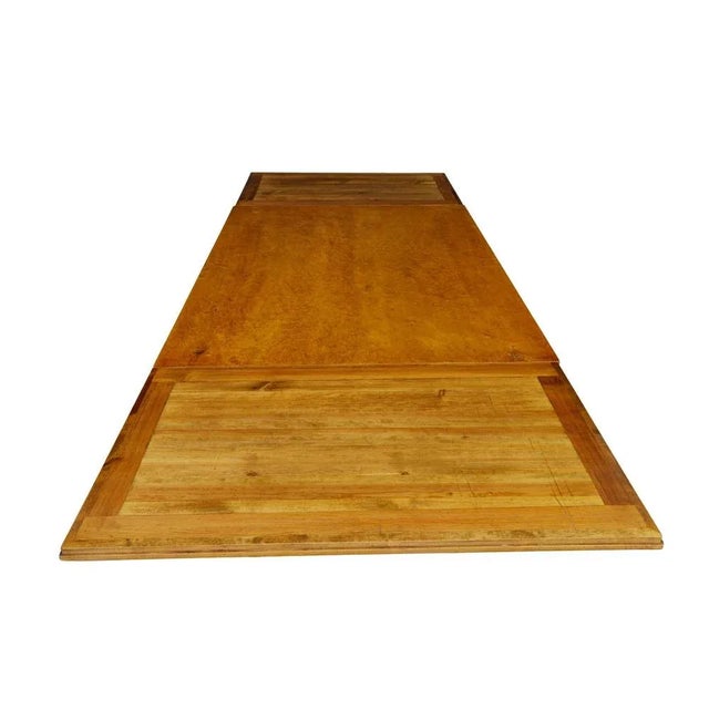 1920s Early 20th Century Birch Extending Dining Table, 1920s For Sale - Image 5 of 11