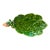 Vintage Portuguese Majolica Style Strawberry Leaf Dish by Olfaire – French Country Green Glazed Ceramic Catchall For Sale