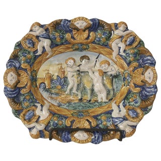 Early Style Decorative Plate For Sale