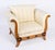 This is a stunning Vintage pair of Biedermeier revival birchwood armchairs by Fratelli Boffi, late 20th century in date....