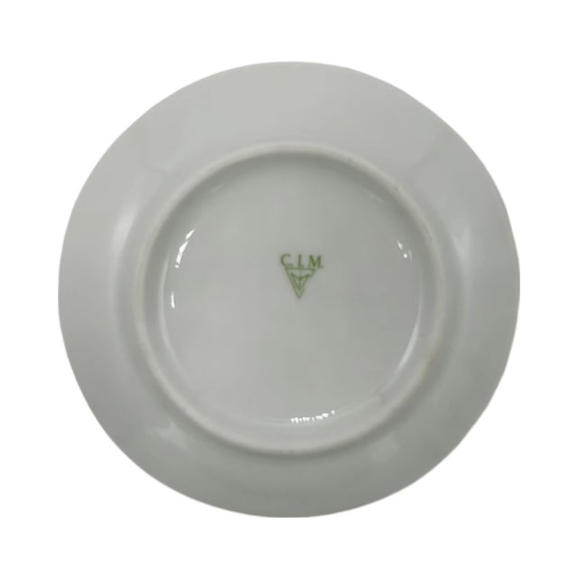 Mid 20th Century Vintage 5-Star Palace Hotel Madrid Ashtray Dish Porcelain Spain For Sale - Image 5 of 12