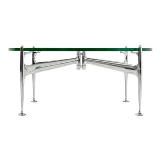 Alexander Girard for Braniff Airlines Glass Coffee Table, 1965 For Sale