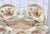 Spode Circa 1900s Spode Copeland T. Goode & Co Flowers & Pheasant Birds Crescent Plates- Set of 9 For Sale - Image 4 of 6