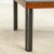 Living room table designed by Piero De Martini for Cassina, Naviglio model. Walnut, slate and lacquered metal. Height:...
