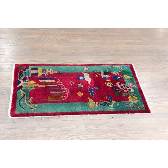 Early 20th Century Chinese Art Deco Rug For Sale - Image 15 of 15