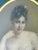 Late 19th Century Antique Signed A. Corsi Lalli Miniature Portrait of a Woman, Gilt Frame For Sale - Image 5 of 12
