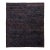 Contemporary Modern Moroccan Style Geometric Wool Area Rug in Deep Espresso For Sale