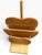 Mid-Century Modern Vintage Sculptural Wood Paper Towel Holder, Organic Modern, Mid-Century Style For Sale - Image 3 of 8