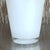 Vintage Pleated White Glass Vase For Sale In West Palm - Image 6 of 11