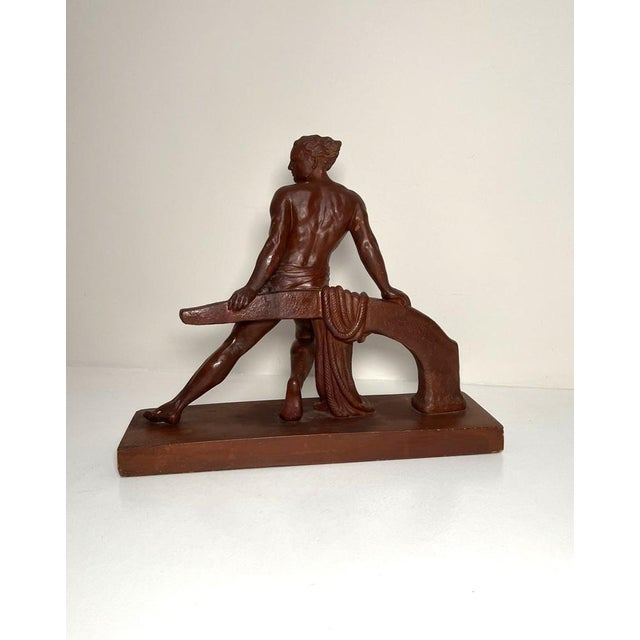 Ugo Cipriani, Art Deco Sculpture, 1930s, Terracotta For Sale - Image 4 of 6