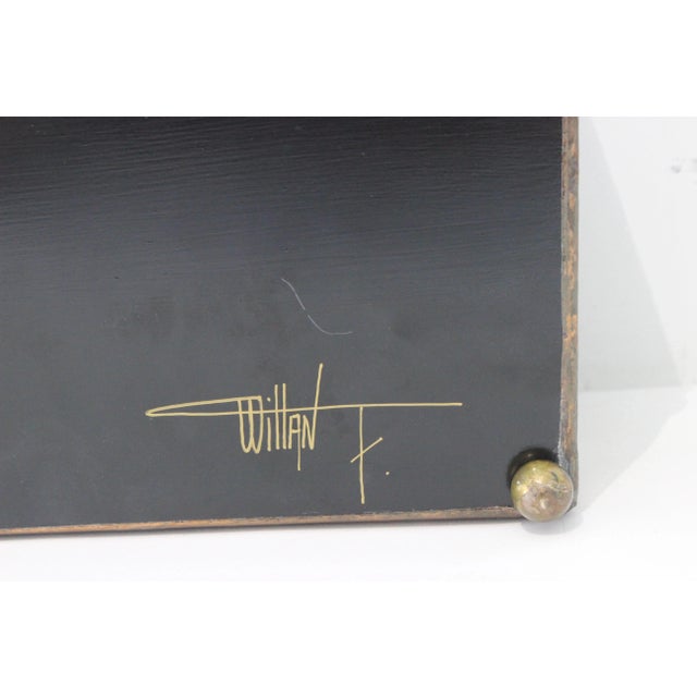 Willan F Decoupaged Jewelry Box For Sale - Image 12 of 13