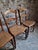 Antique French Dining Chairs with Woven Cane Seats in Beech, 1900, Set of 4 For Sale - Image 6 of 18