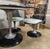 1970s 1970s Space Age Vintage Chromcraft Style Table & Chairs Smoked Acrylic - Set of 5 For Sale - Image 5 of 10