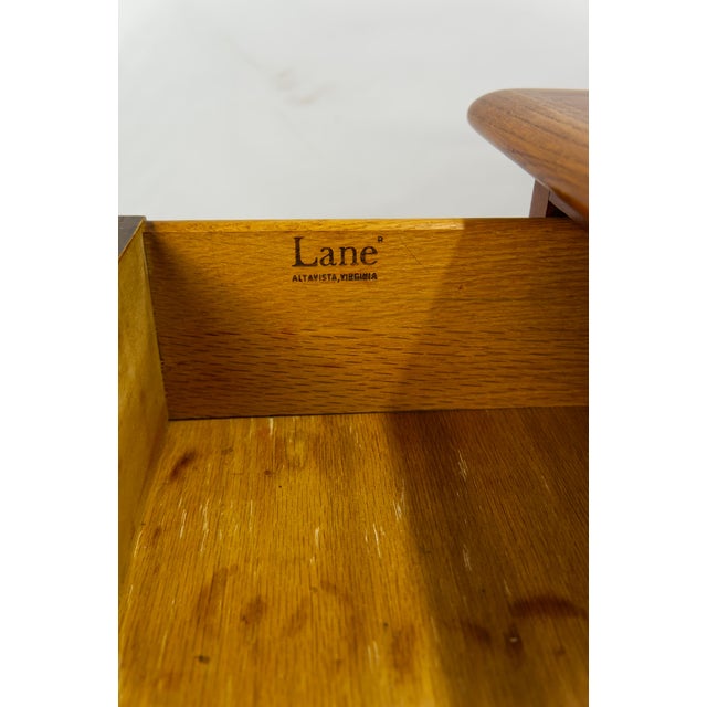 Mid Twentieth Century Modern Lane Acclaim Side Table With Drawer For Sale - Image 14 of 14
