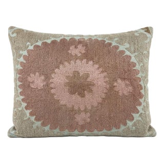 Floral Suzani Pillow Cover 22'' X 27'' For Sale