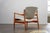 Brown Model 136 Lounge Chair in Teak by Finn Juhl for France & Søn, 1960s For Sale - Image 8 of 14