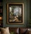 Dennis Carney Original Conservatory Interior Painting, Framed, 48" X 35.5" For Sale - Image 9 of 10