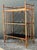 Vintage Chevron Bamboo Painted Etagere For Sale - Image 12 of 12
