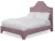 Casa Cosima Nadine California King Headboard, Plum Linen For Sale - Image 4 of 5