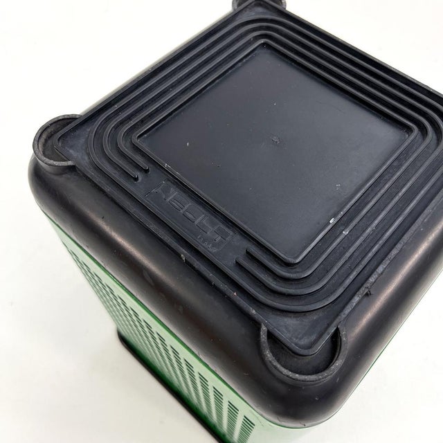 Green Perforated Bin from Neolt, 1980s For Sale - Image 6 of 7