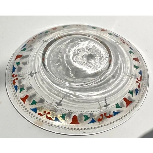 Vintage Assortment of Bohemian Lobmeyr Style Glassware. For Sale - Image 9 of 12