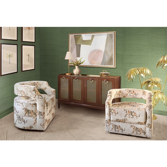 New special order item. Not vintage. The Marcella Four Door Buffet combines sophisticated style with practical storage....