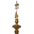 18th Century Large Spanish Baroque Giltwood and Marble Torchiere Two-Light Floor Lamp For Sale - Image 5 of 17