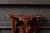 Hand-carved hallway rack or wall shelf with figural three-dimensional deer. The original hanging hardware is attached to...