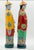 Vintage Mid Century Handpainted Chinese Pair Asian Porcelain Qing Dynasty Figures For Sale In Houston - Image 6 of 6