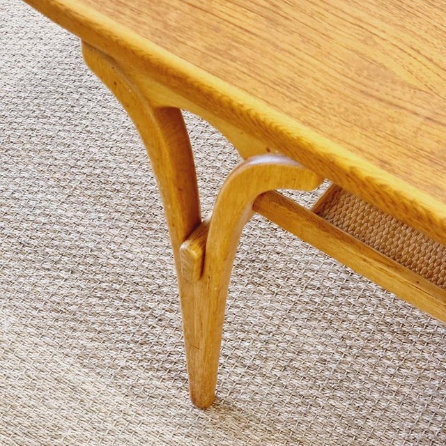 Wood Vintage Coffee Table in Teak by Birger Larsson for Bodafors, 1960s For Sale - Image 7 of 8