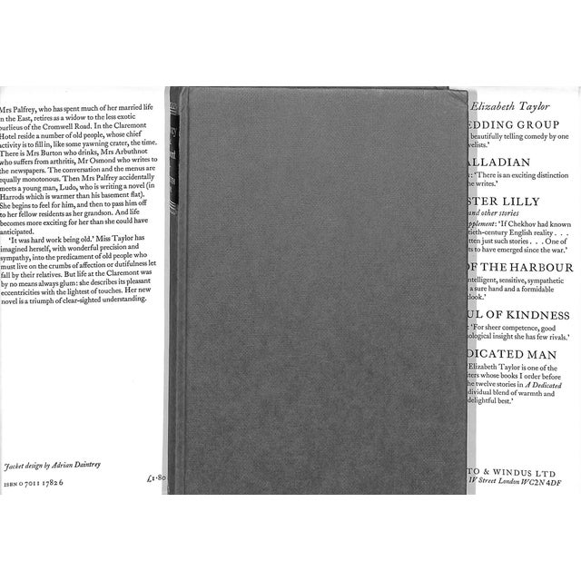 TAYLOR, Elizabeth [206] pp. Chatto & Windus 1971 Jacket design by Adrian Daintrey 8" x 5 1/2" First edition, first...
