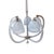 Vintage Brass Chandelier from Barovier and Toso, 1940 For Sale - Image 4 of 6