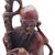 Wood Mid Century Chinese Hand Carved Wood Figure of Shou Xing Longevity Deity 12.75" For Sale - Image 7 of 11